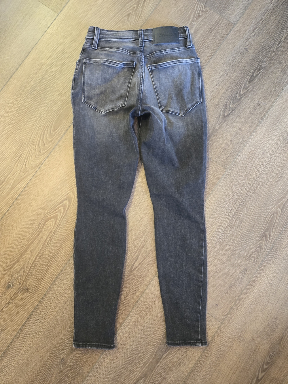 Lucky Brand Women's Dark Gray Skinny Jeans - Picture 2 of 5